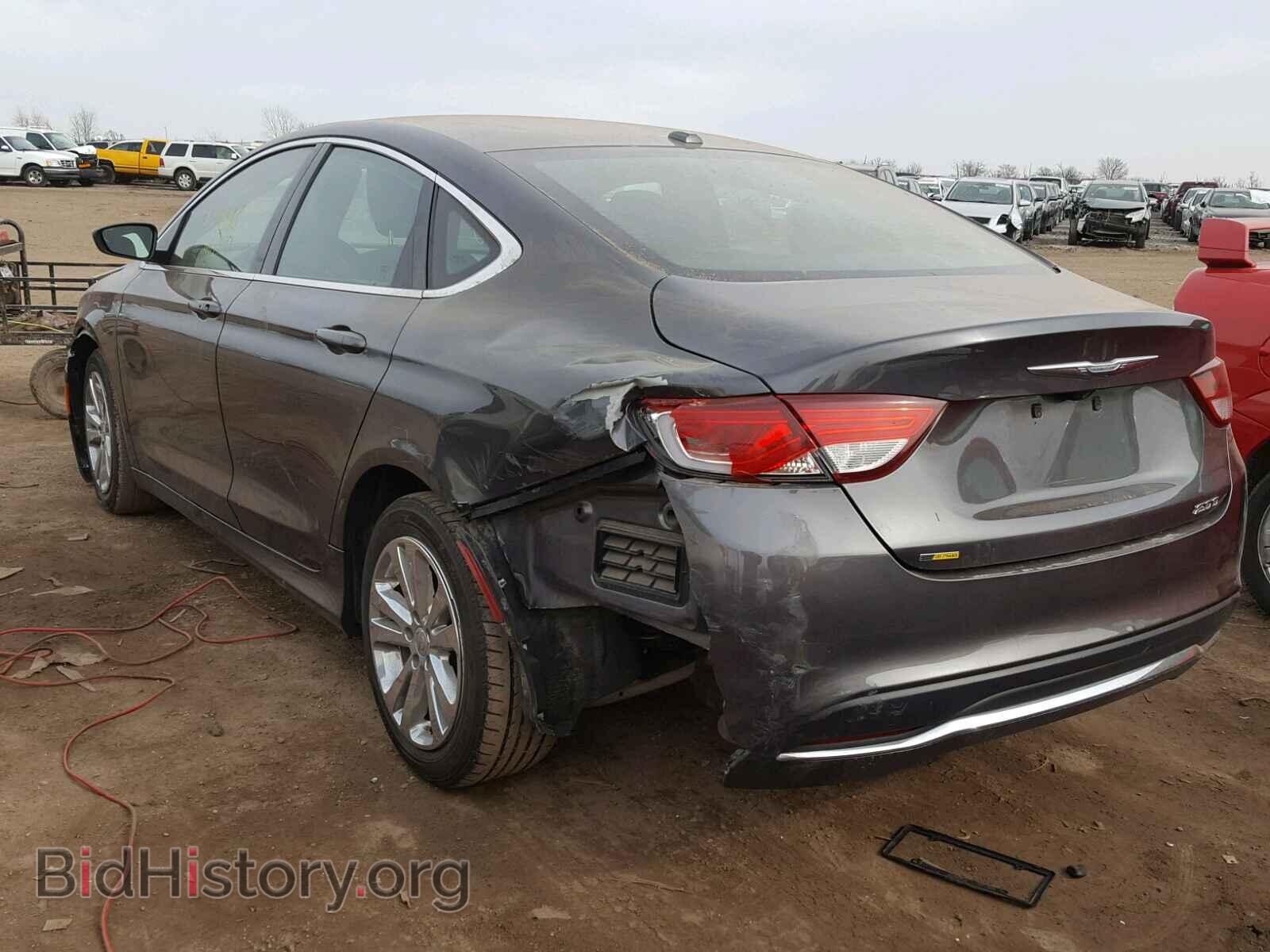 2015 CHRYSLER 200 - VIN: 1C3CCCAB2FN607460 - Фото 3