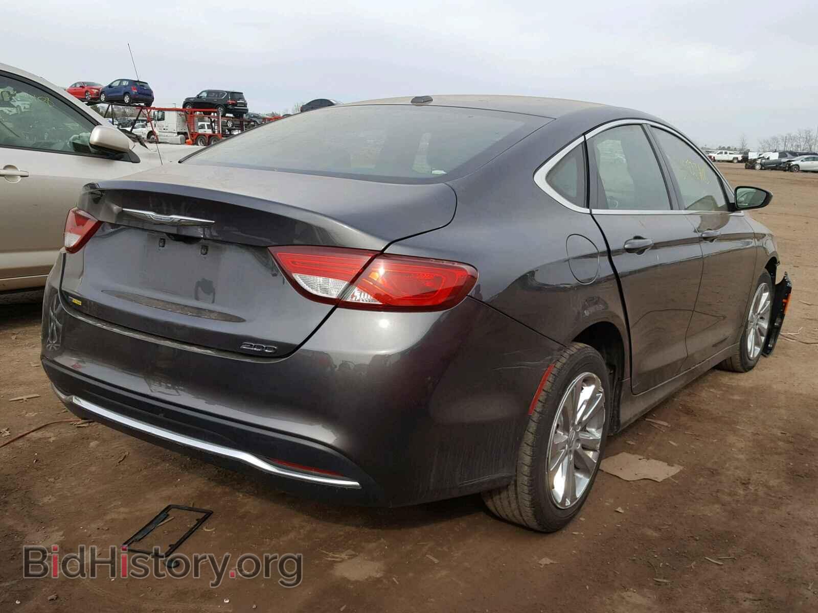 2015 CHRYSLER 200 - VIN: 1C3CCCAB2FN607460 - Фото 4