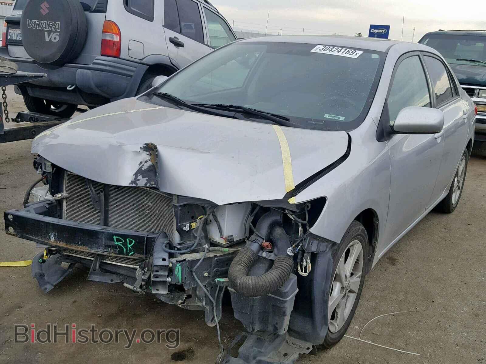 2012 TOYOTA COROLLA BA - VIN: 2T1BU4EEXCC841875 - Фото 2