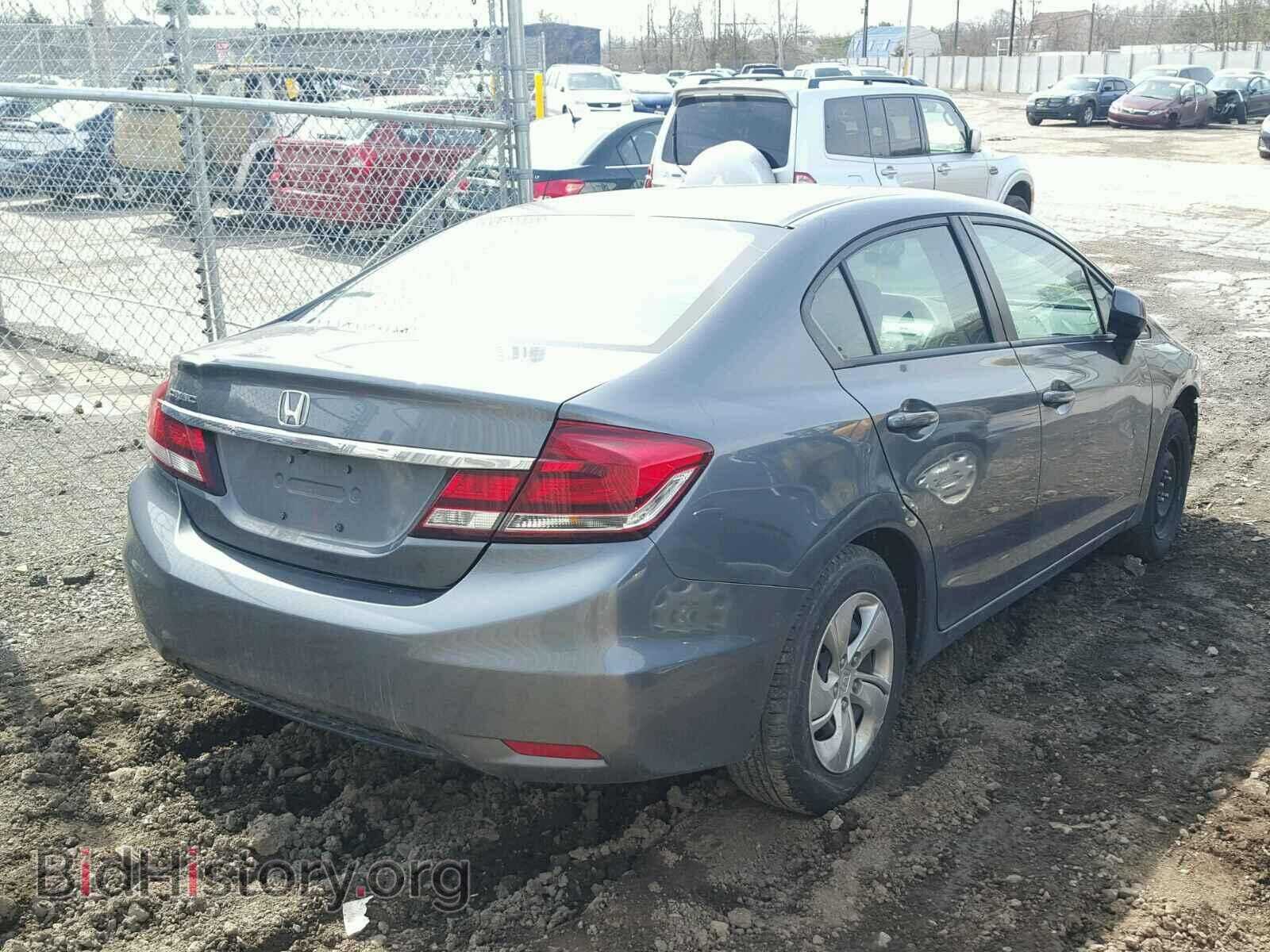 2013 HONDA CIVIC - VIN: 19XFB2F5XDE263967 - Фото 4