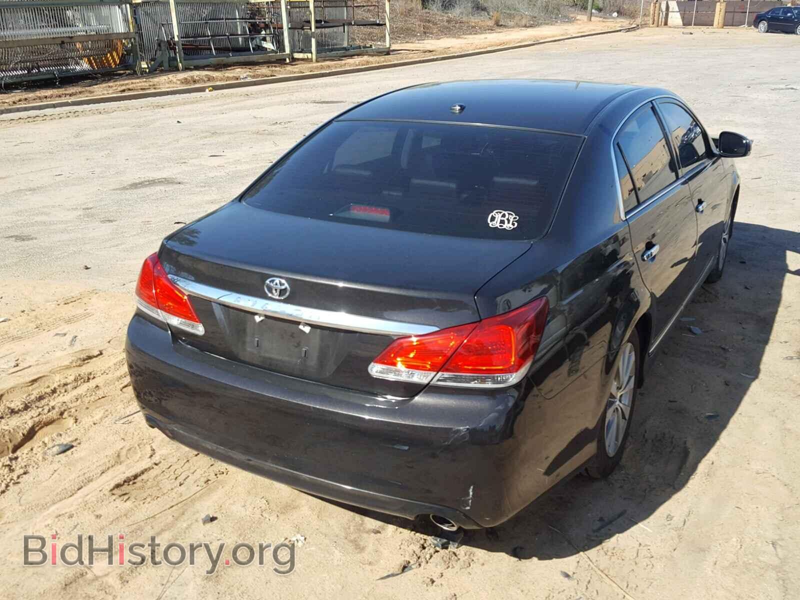 2011 TOYOTA AVALON - VIN: 4T1BK3DB9BU403238 - Фото 4