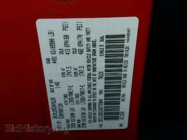 2003 DODGE RAM 3500 - VIN: 3D7LU38C23G772944 - Фото 10