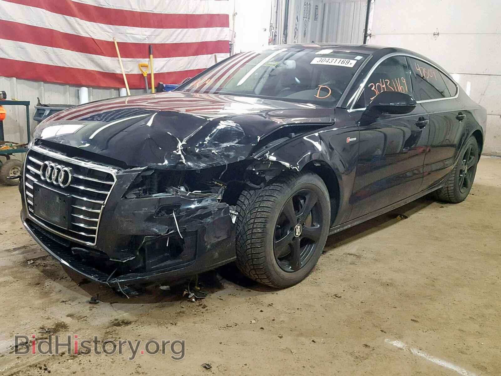 2012 AUDI A7 - VIN: WAUSGAFC5CN003265 - Фото 2