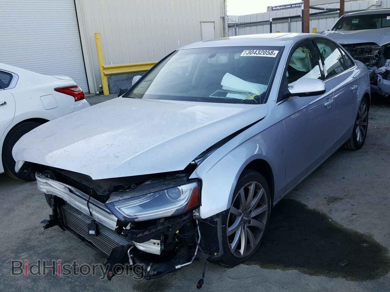2013 AUDI A4 - VIN: WAUFFAFL4DN002985 - Фото 2