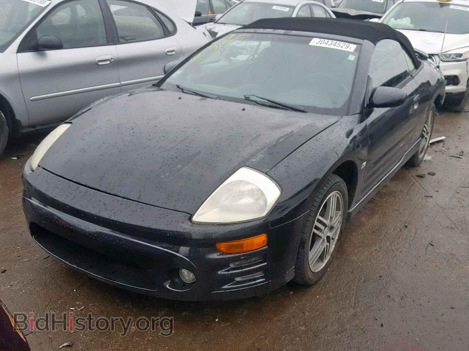 2003 MITSUBISHI ECLIPSE - VIN: 4A3AE75HX3E019575 - Фото 2