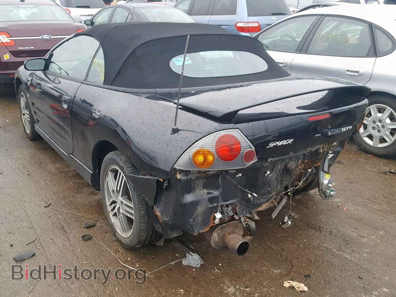 2003 MITSUBISHI ECLIPSE - VIN: 4A3AE75HX3E019575 - Фото 3