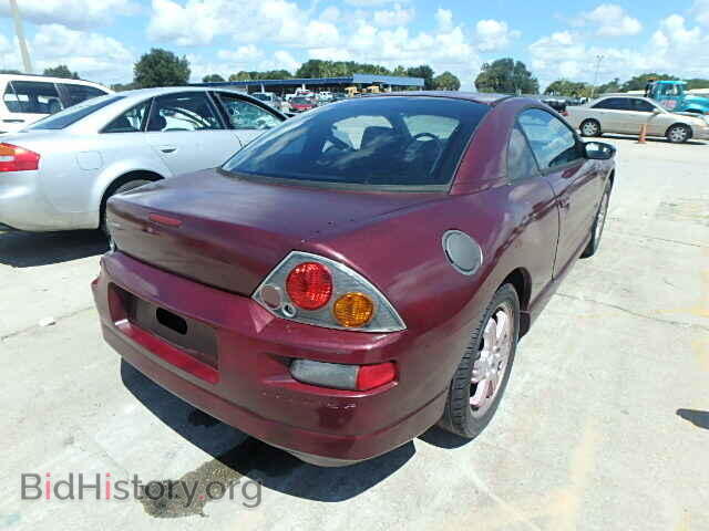 2000 MITSUBISHI ECLIPSE - VIN: 4A3AC84L1YE092729 - Фото 4