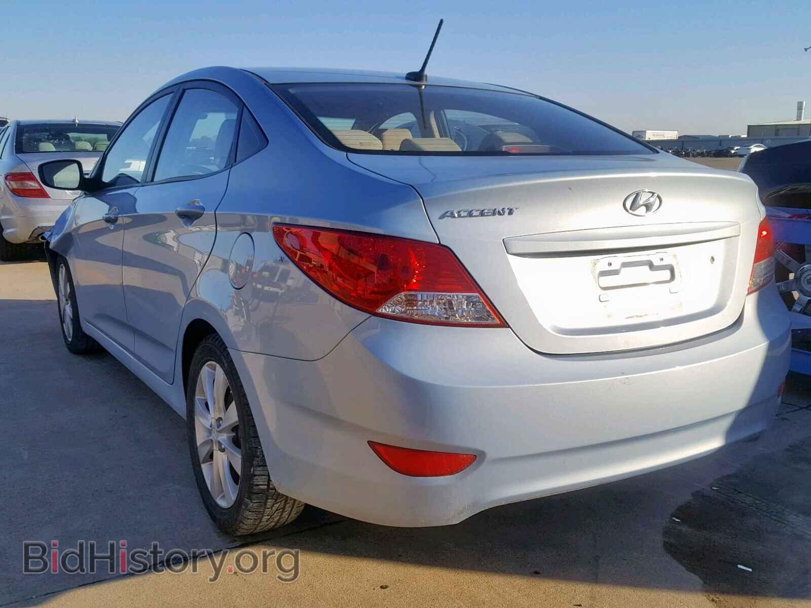 2012 HYUNDAI ACCENT - VIN: KMHCU4AE5CU226367 - Фото 3