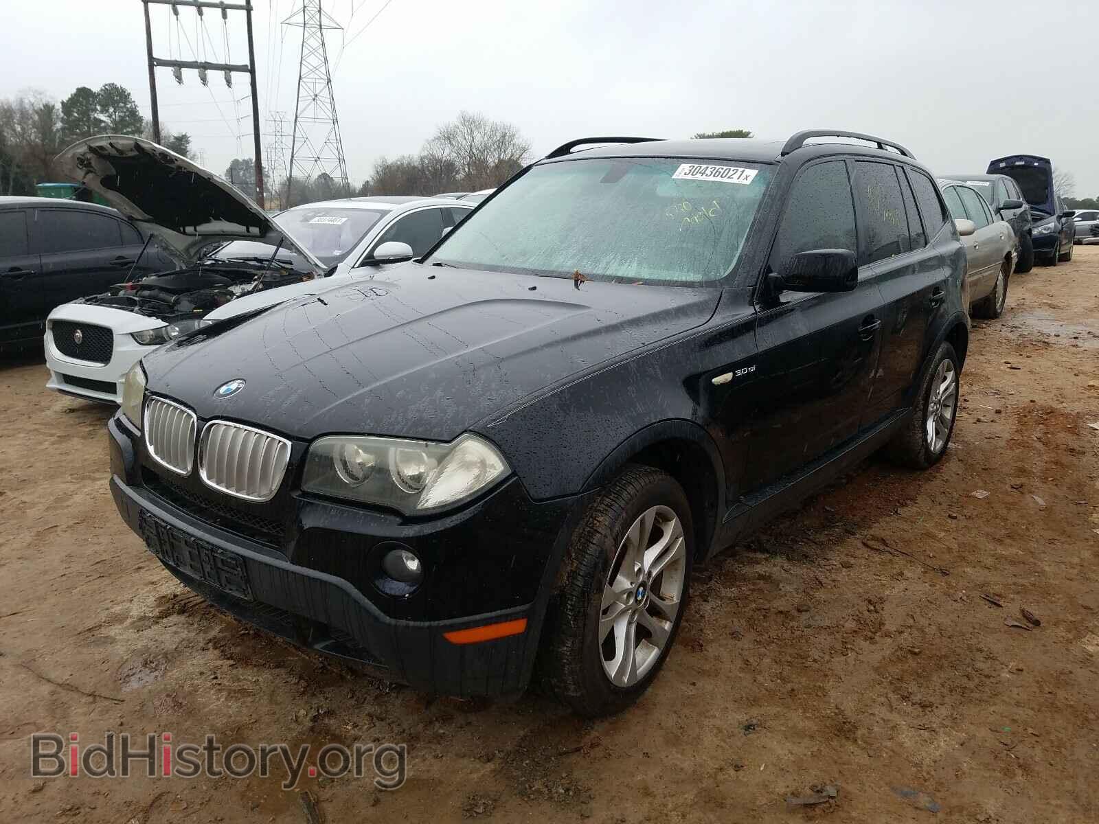 2008 BMW X3 - VIN: WBXPC93458WJ03533 - Фото 2