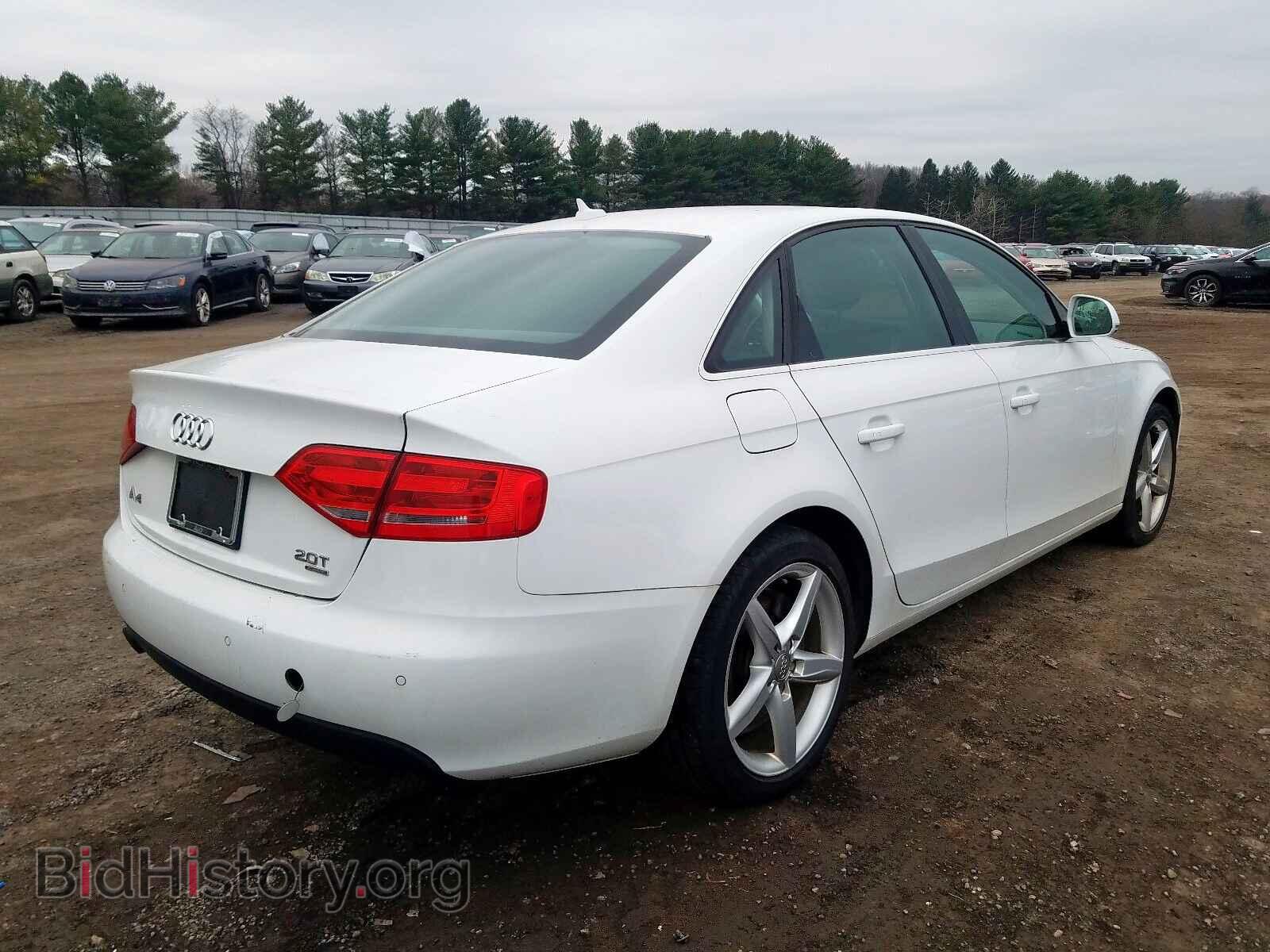 2009 AUDI A4 - VIN: WAUMF78K69N011385 - Фото 4
