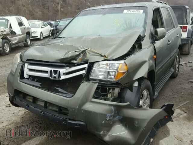 2006 HONDA PILOT - VIN: 2HKYF18656H528466 - Фото 2