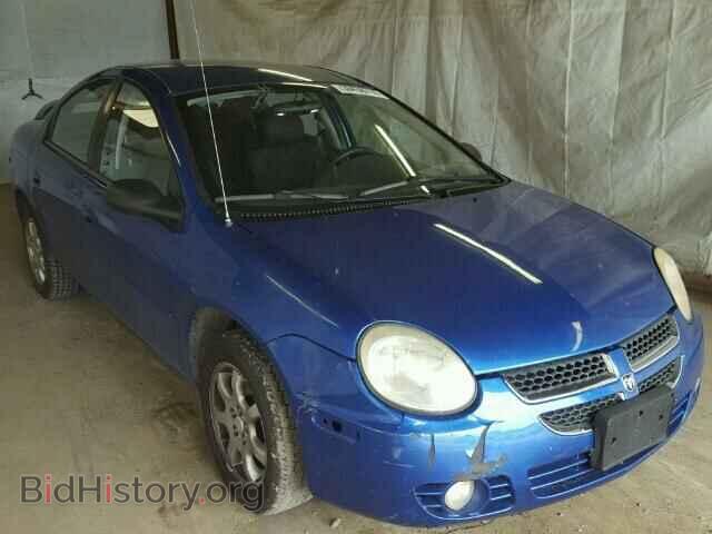 Фотография 1B3ES56C14D504104 - DODGE NEON 2004