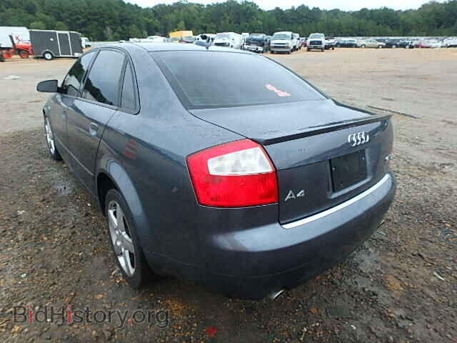 2005 AUDI A4 - VIN: WAULC68E25A124003 - Фото 3