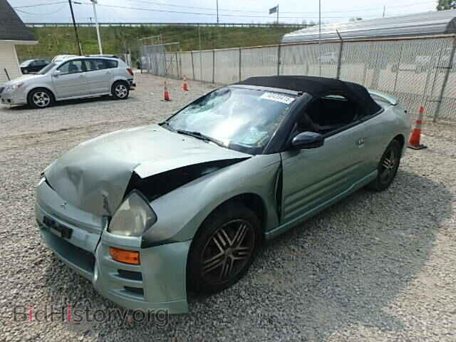 2003 MITSUBISHI ECLIPSE - VIN: 4A3AE75H73E035197 - Photo 2