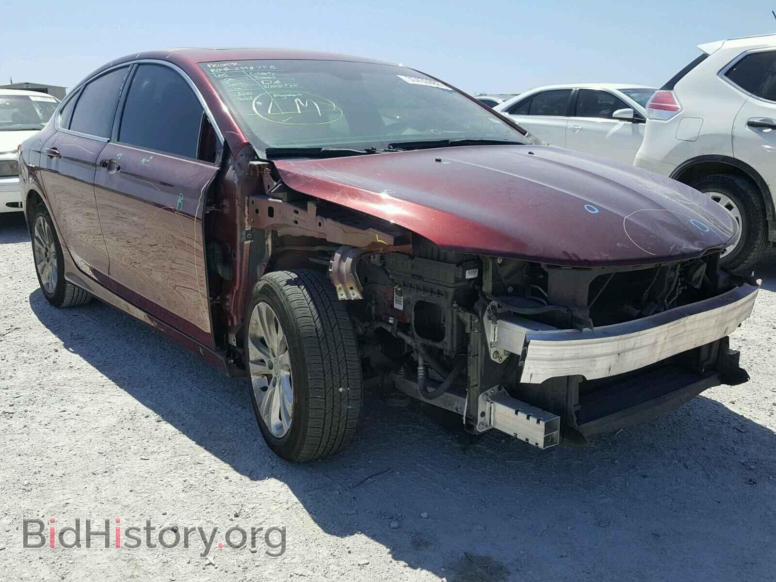 Photo 1C3CCCAB8FN555168 - CHRYSLER 200 2015