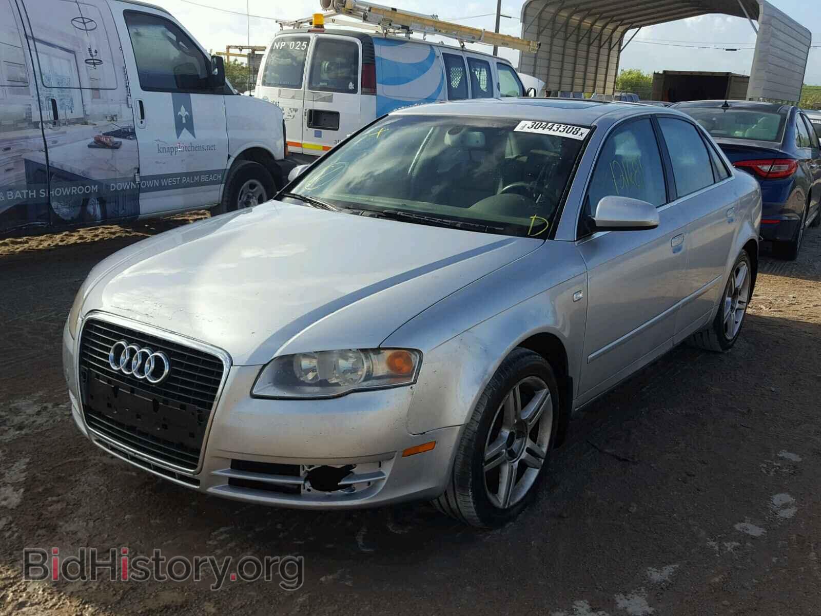 2007 AUDI A4 - VIN: WAUDF78EX7A011050 - Фото 2