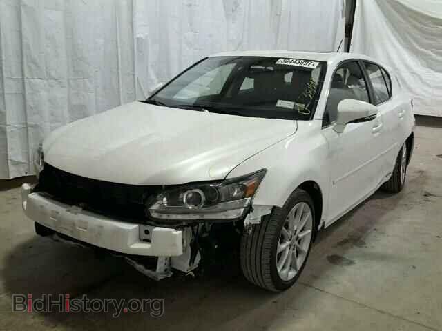 2012 LEXUS CT 200 - VIN: JTHKD5BH4C2094503 - Фото 2