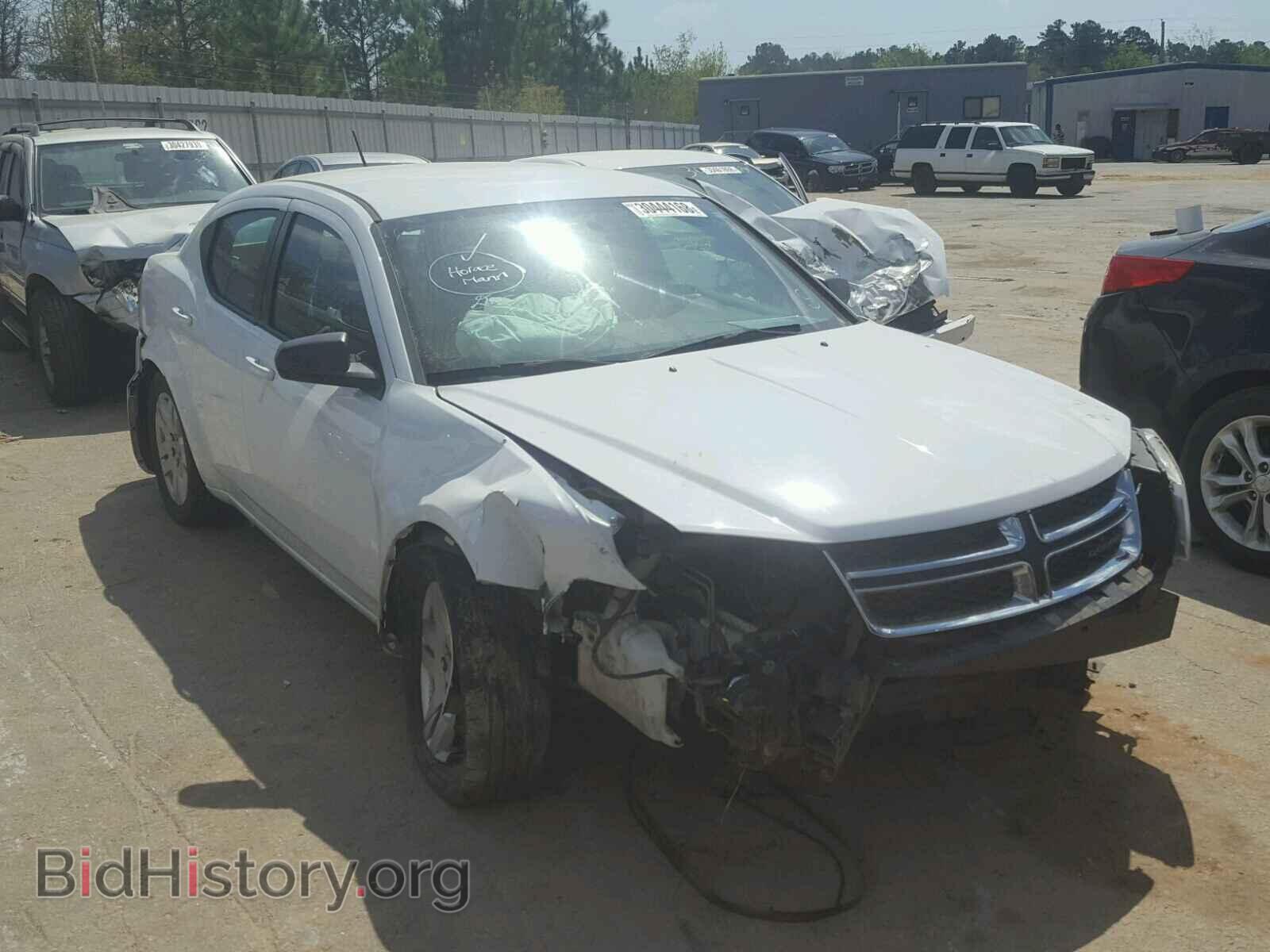 Photo 1C3CDZAB4DN752710 - DODGE AVENGER 2013