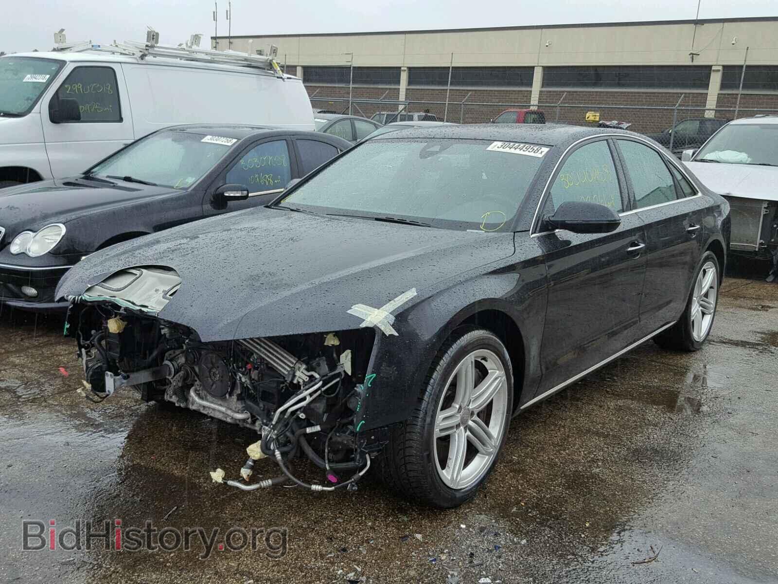 2012 AUDI A8 - VIN: WAUAVAFD2CN008854 - Фото 2