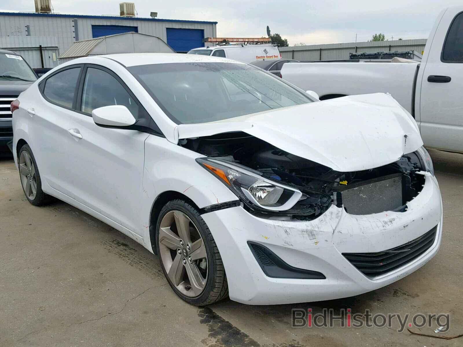 Photo 5NPDH4AE3GH766569 - HYUNDAI ELANTRA 2016