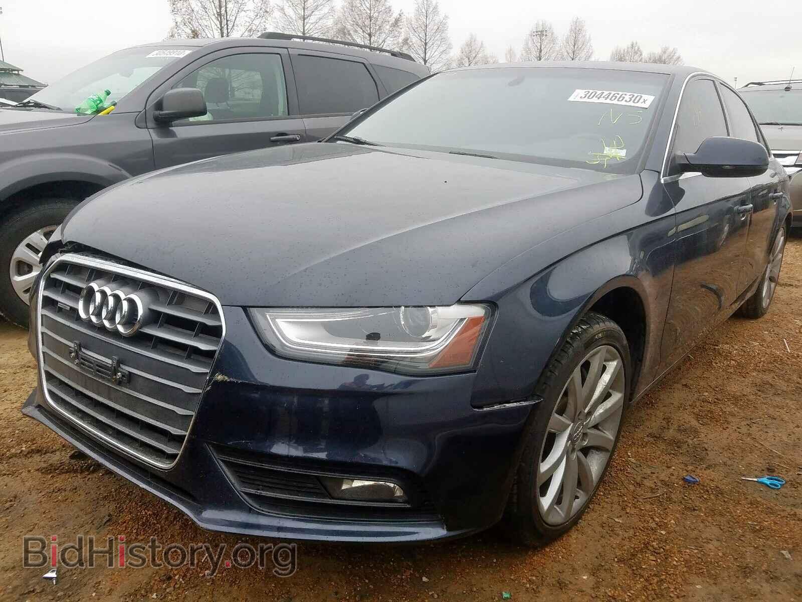 2013 AUDI A4 - VIN: WAUFFAFL7DN008490 - Photo 2