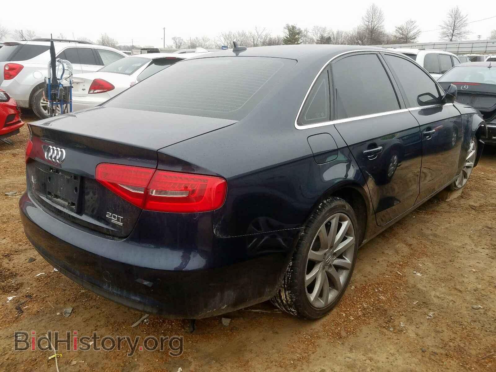 2013 AUDI A4 - VIN: WAUFFAFL7DN008490 - Photo 4