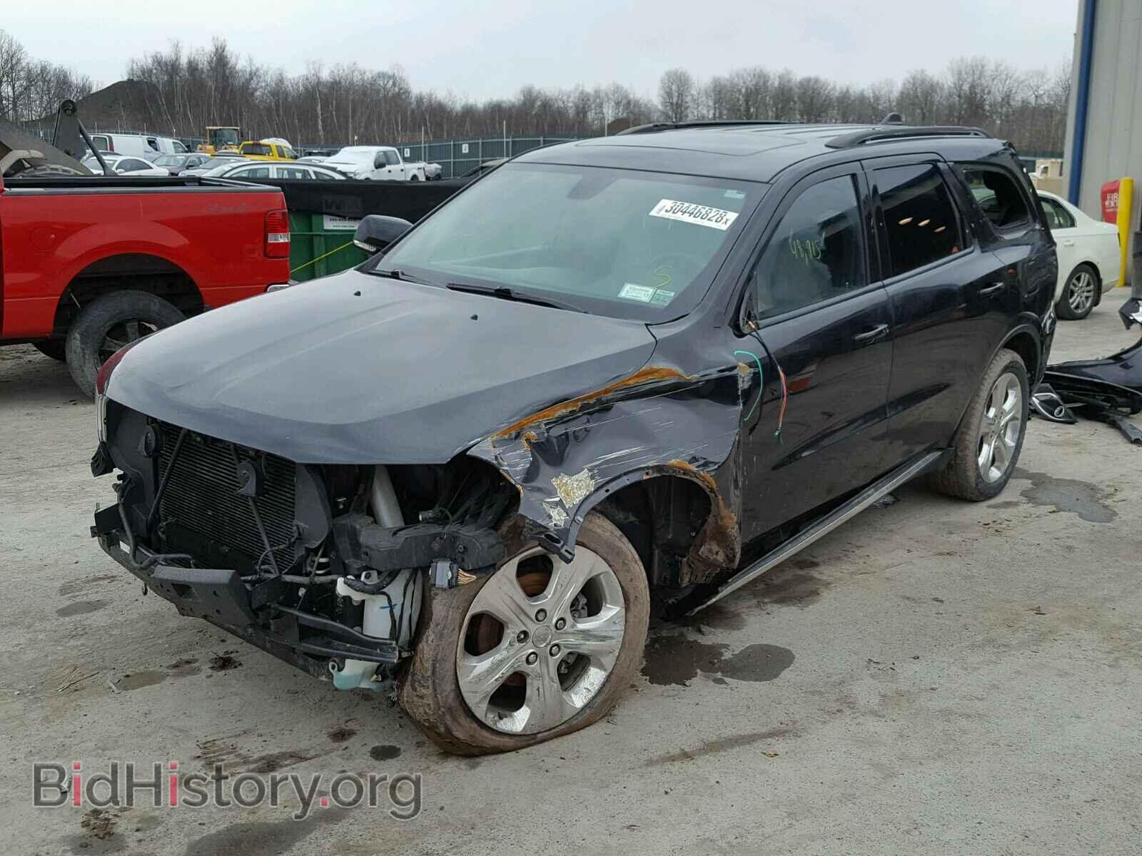 2014 DODGE DURANGO - VIN: 1C4RDJDG7EC507752 - Фото 2