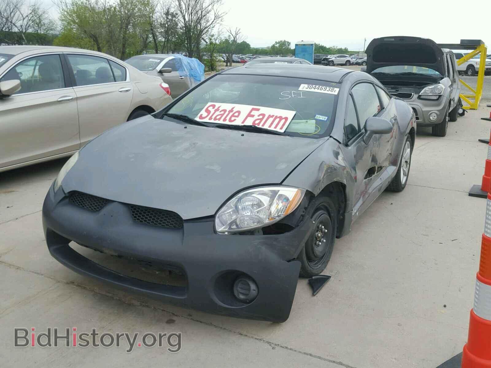 2006 MITSUBISHI ECLIPSE - VIN: 4A3AK24F06E010545 - Фото 2