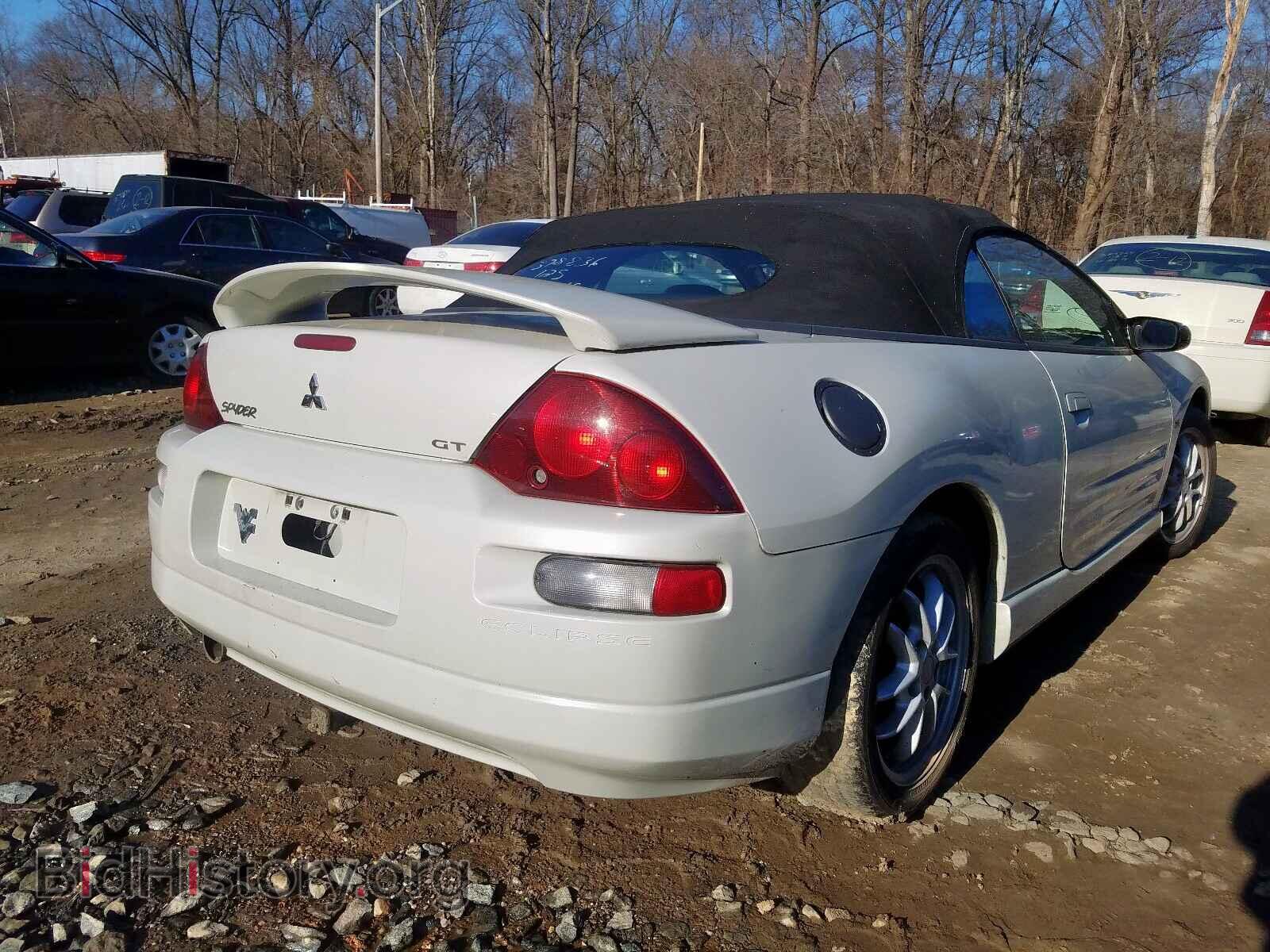2002 MITSUBISHI ECLIPSE - VIN: 4A3AE85H22E101563 - Фото 4
