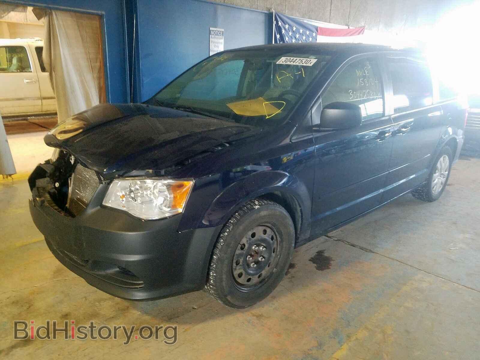 2014 DODGE CARAVAN - VIN: 2C4RDGBG4ER380794 - Фото 2