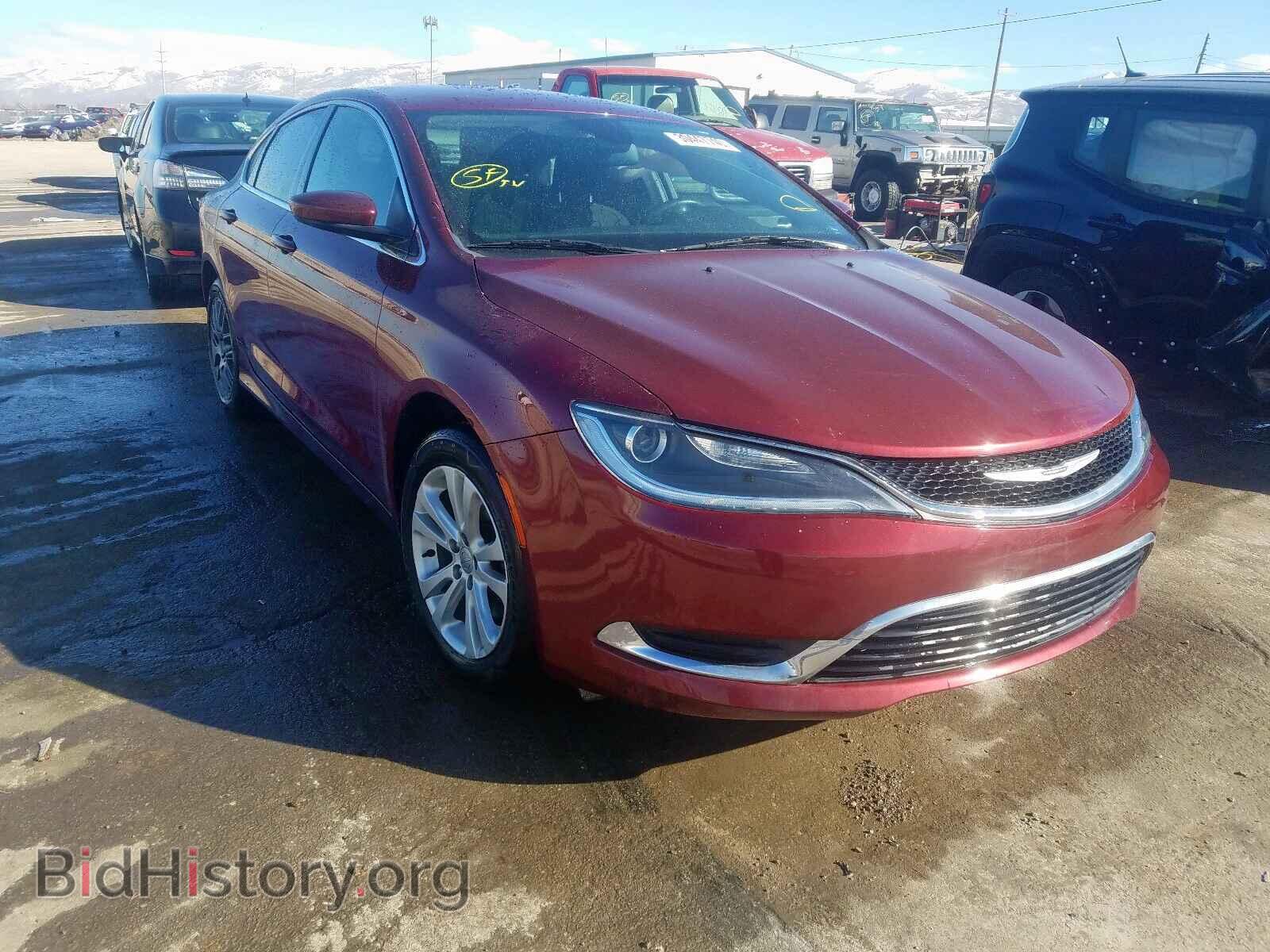 Фотография 1C3CCCAB3FN623781 - CHRYSLER 200 2015