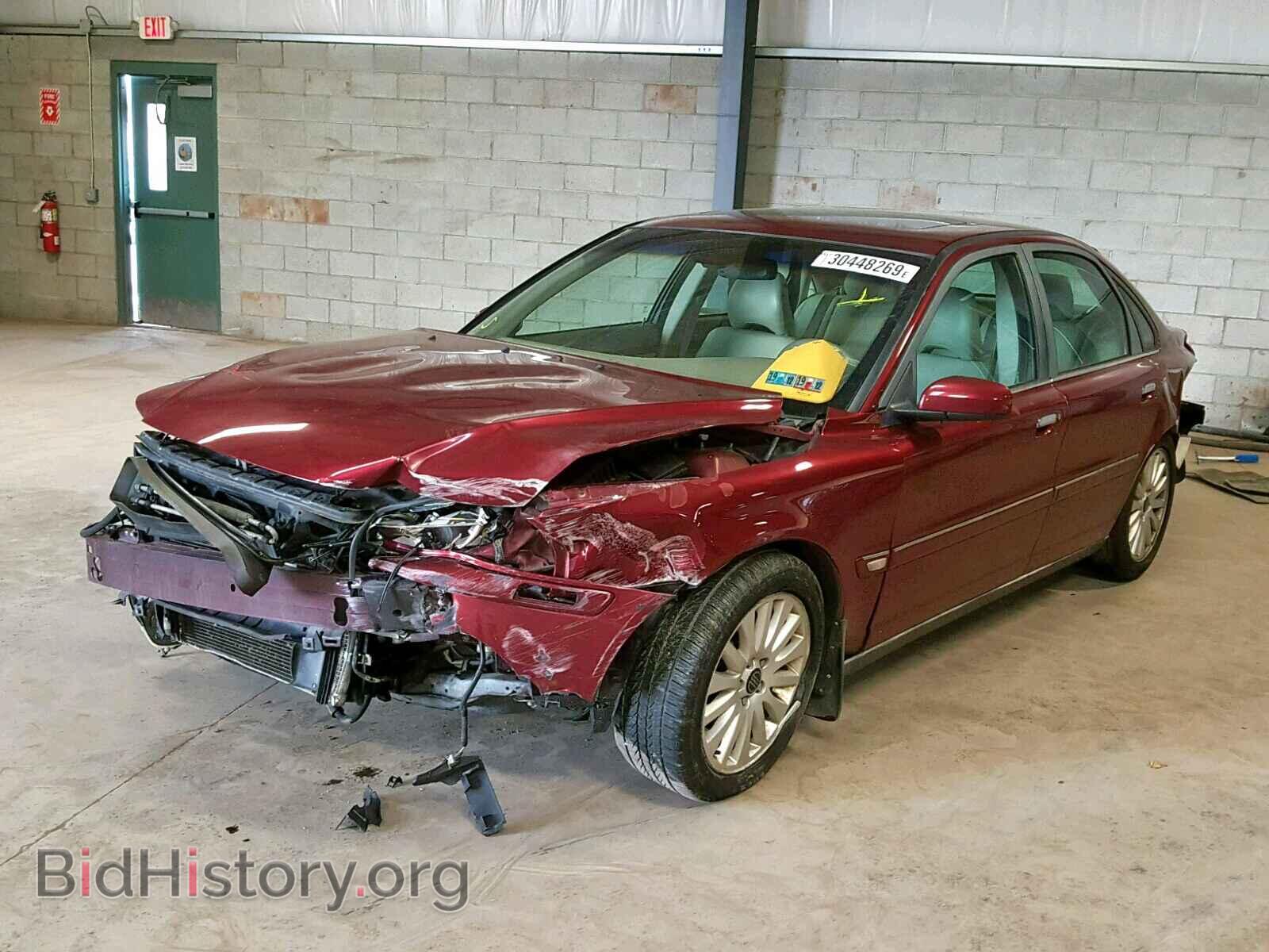2004 VOLVO S80 - VIN: YV1TS92D141350355 - Фото 2