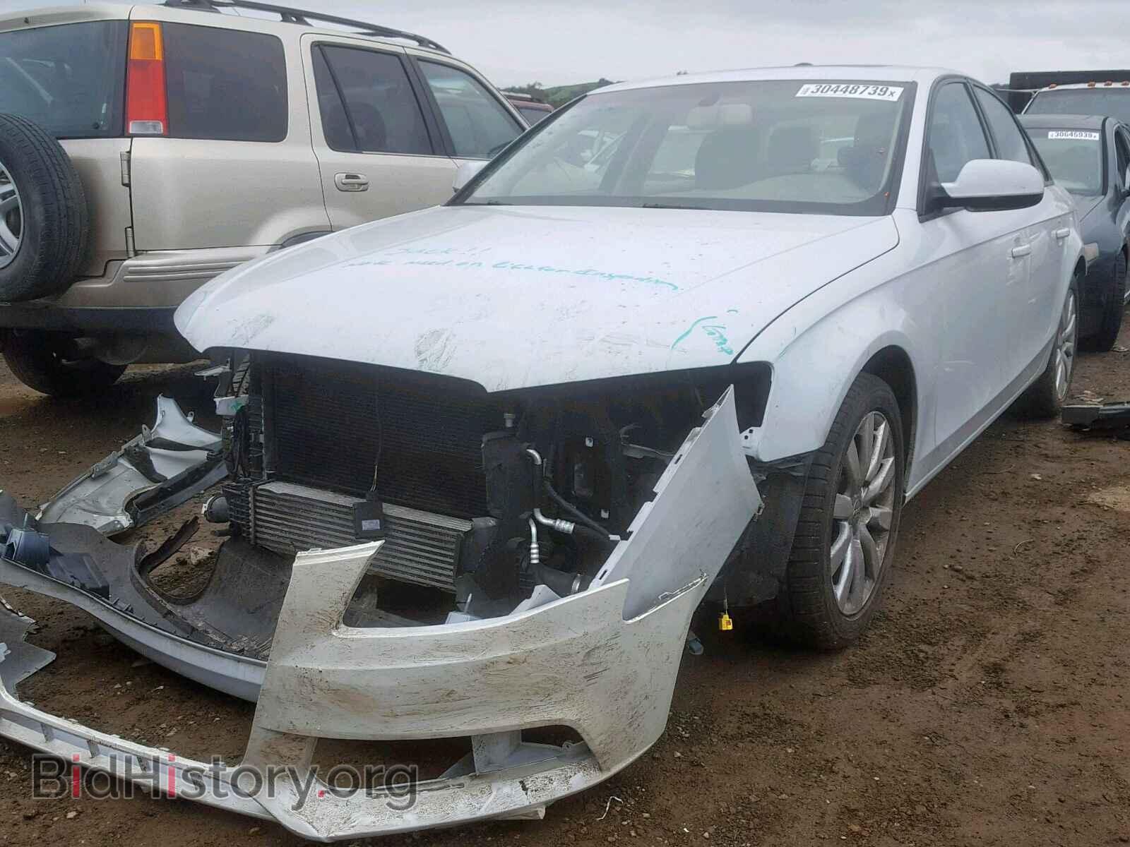 2012 AUDI A4 - VIN: WAUAFAFL3CN019964 - Photo 2
