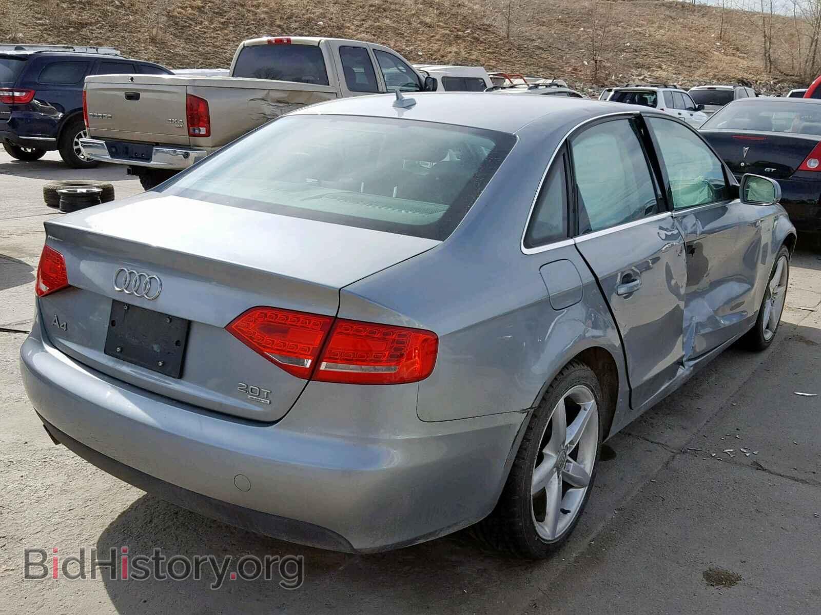 2010 AUDI A4 - VIN: WAUFFAFL6AN049639 - Фото 4