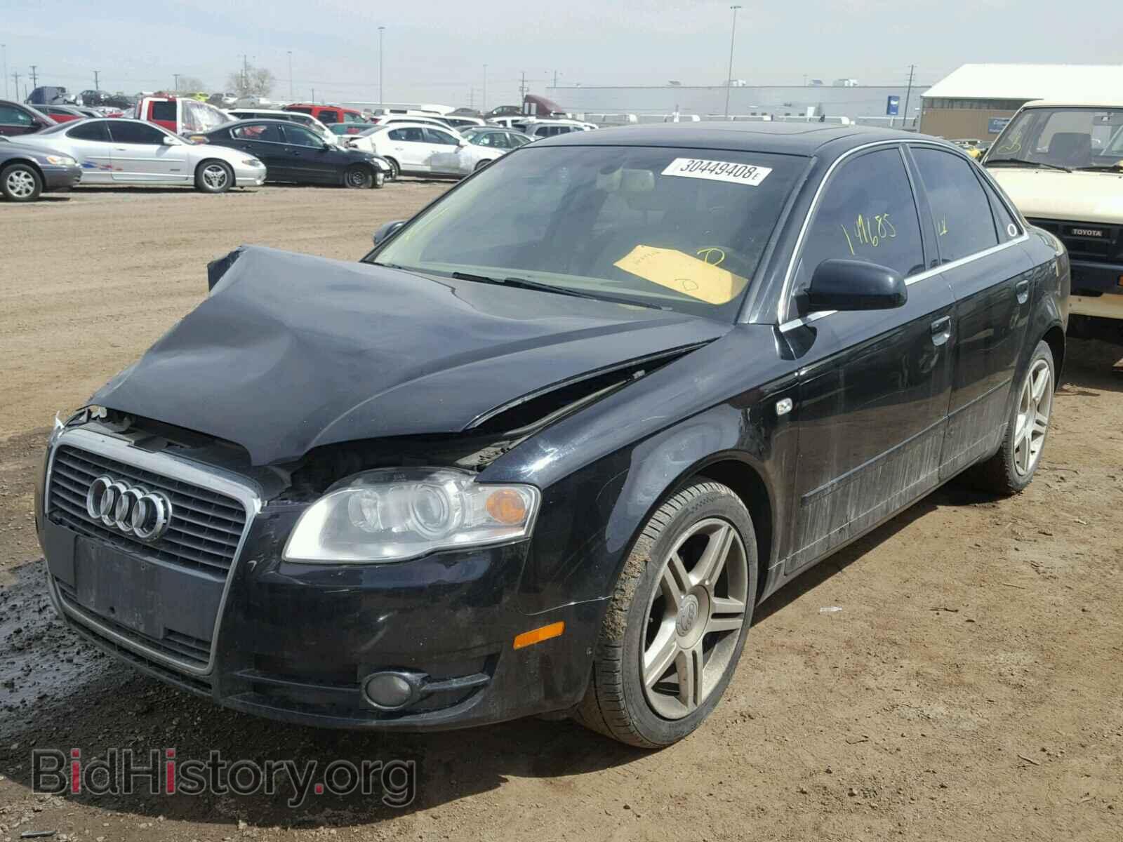 2007 AUDI A4 - VIN: WAUDF78E17A057592 - Фото 2