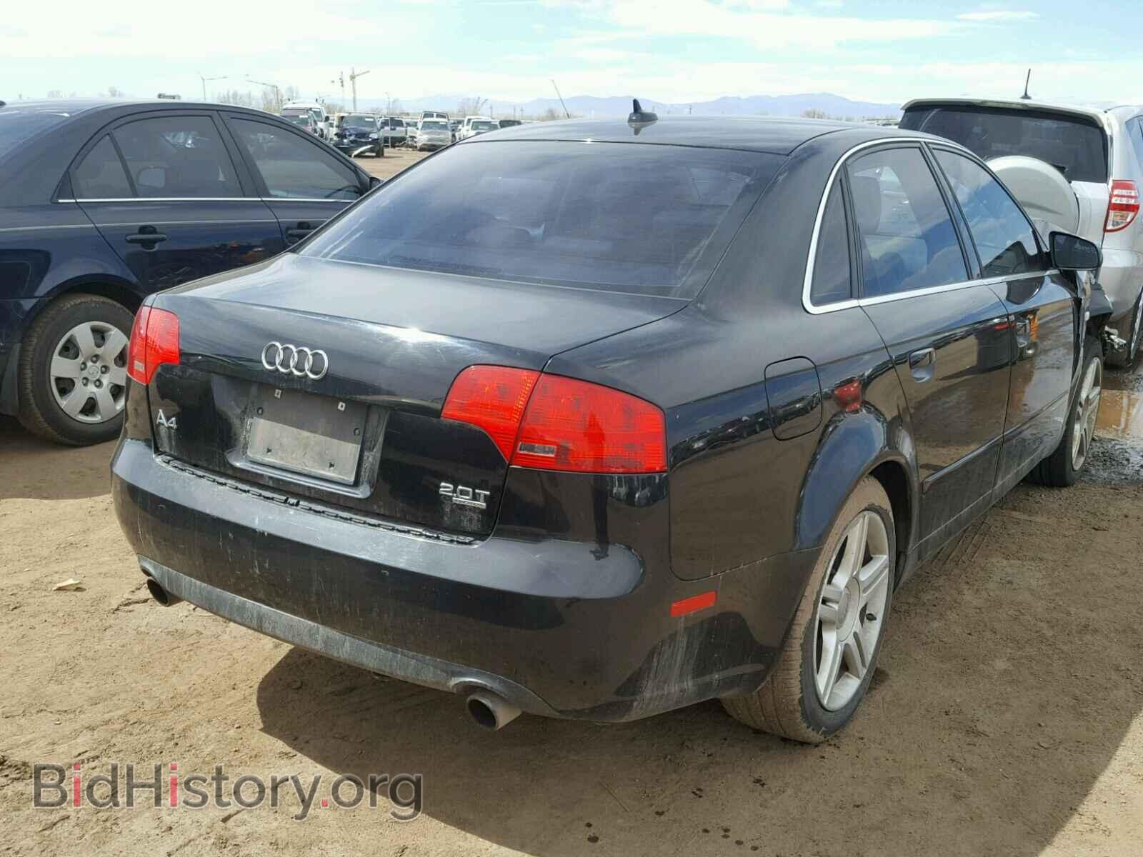 2007 AUDI A4 - VIN: WAUDF78E17A057592 - Фото 4