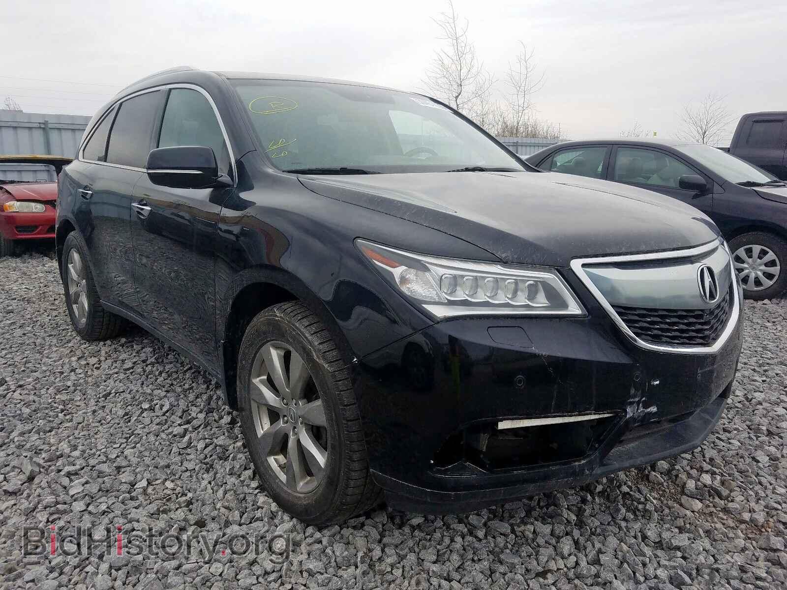 Фотография 5FRYD4H83EB503473 - ACURA MDX ADVANC 2014
