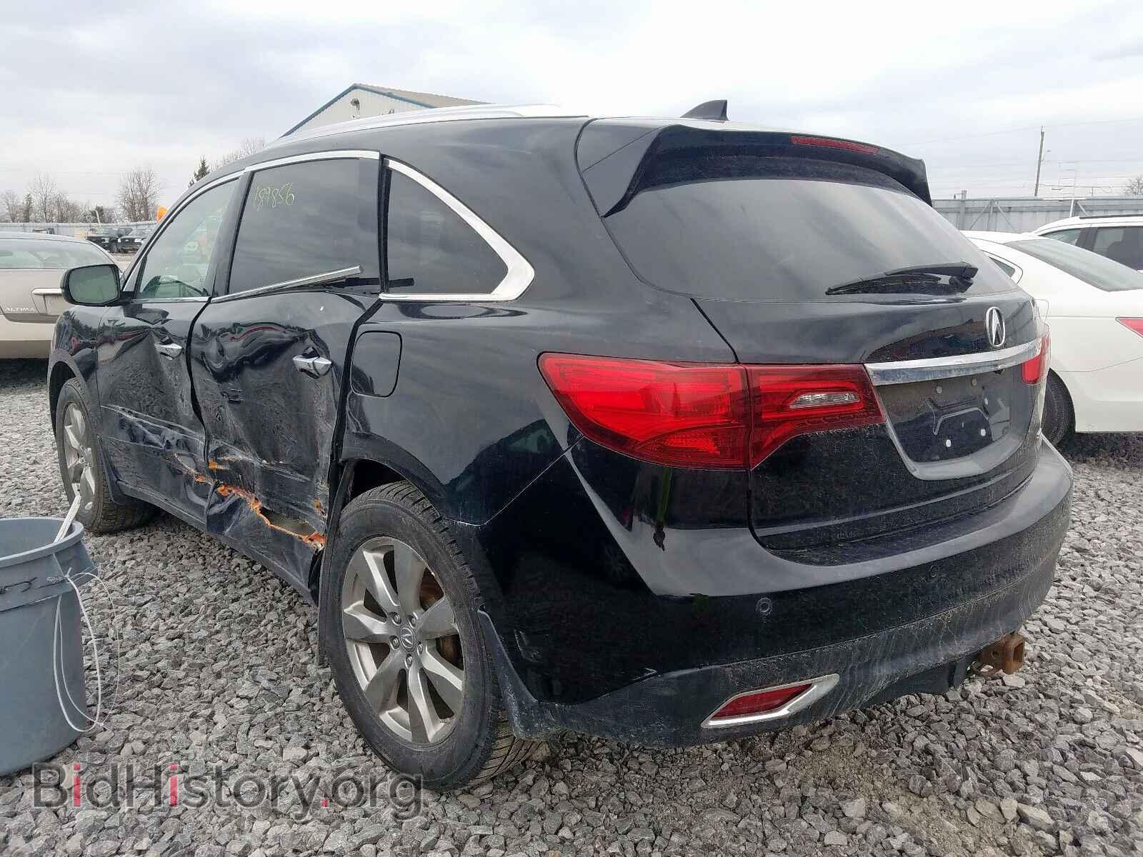 2014 ACURA MDX ADVANC - VIN: 5FRYD4H83EB503473 - Фото 3