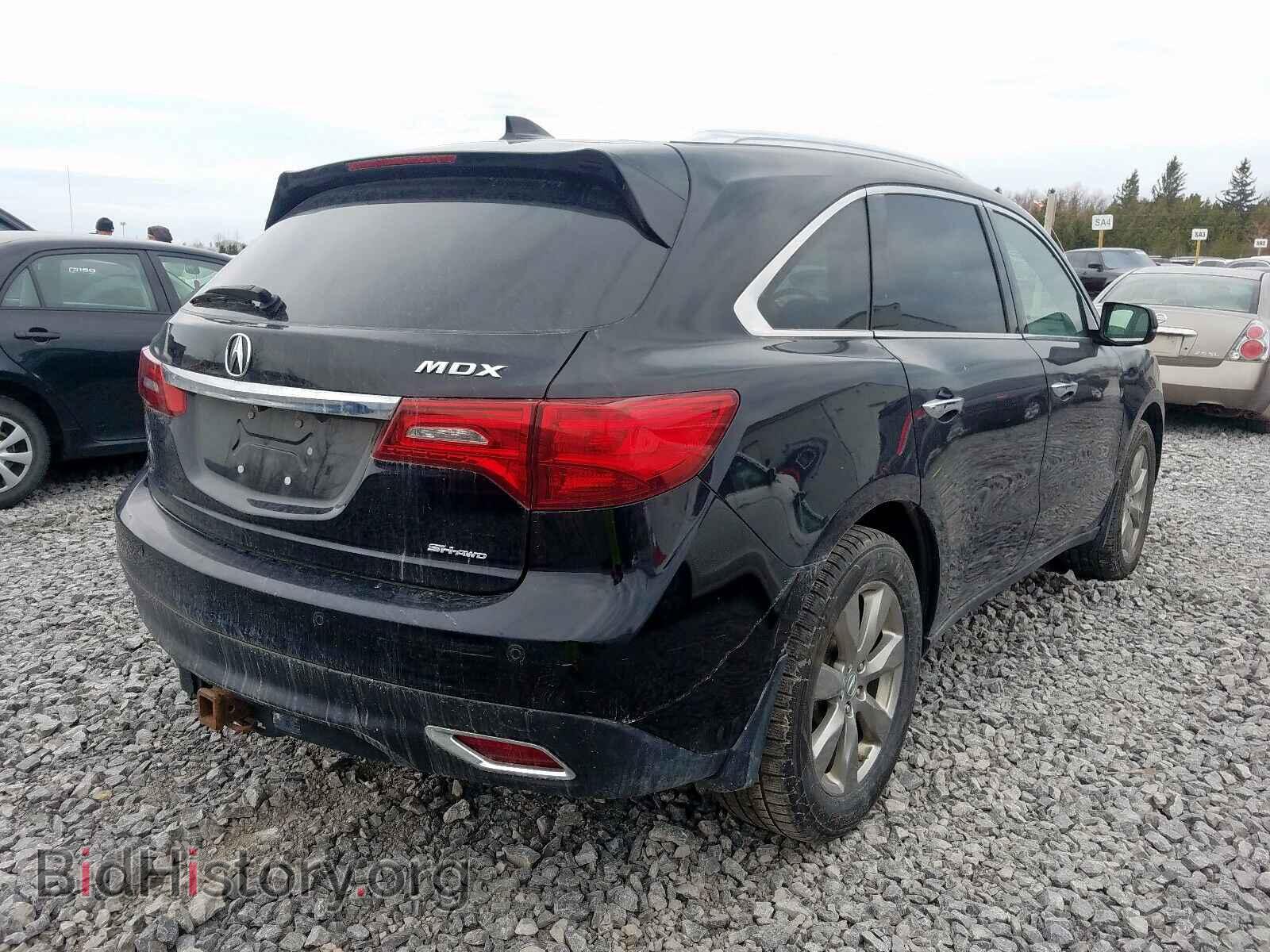 2014 ACURA MDX ADVANC - VIN: 5FRYD4H83EB503473 - Фото 4