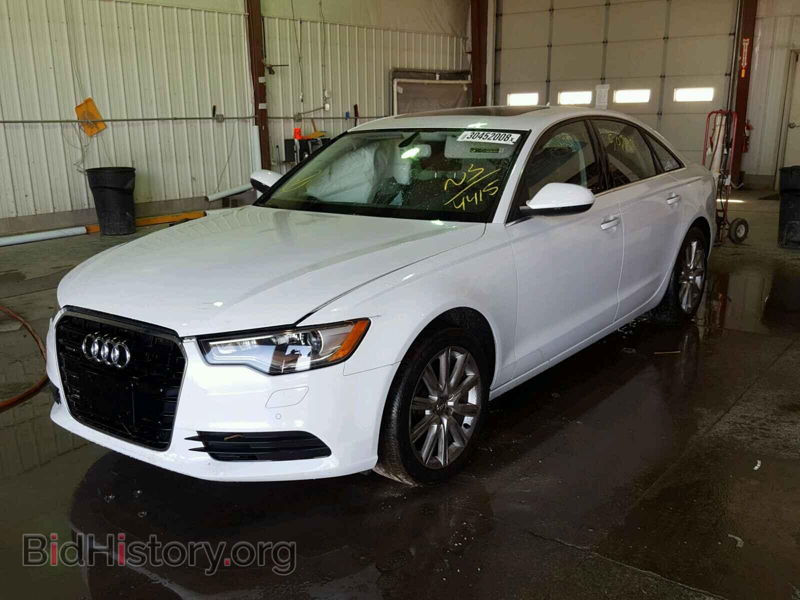 2013 AUDI A6 - VIN: WAUGFAFC3DN134415 - Photo 2