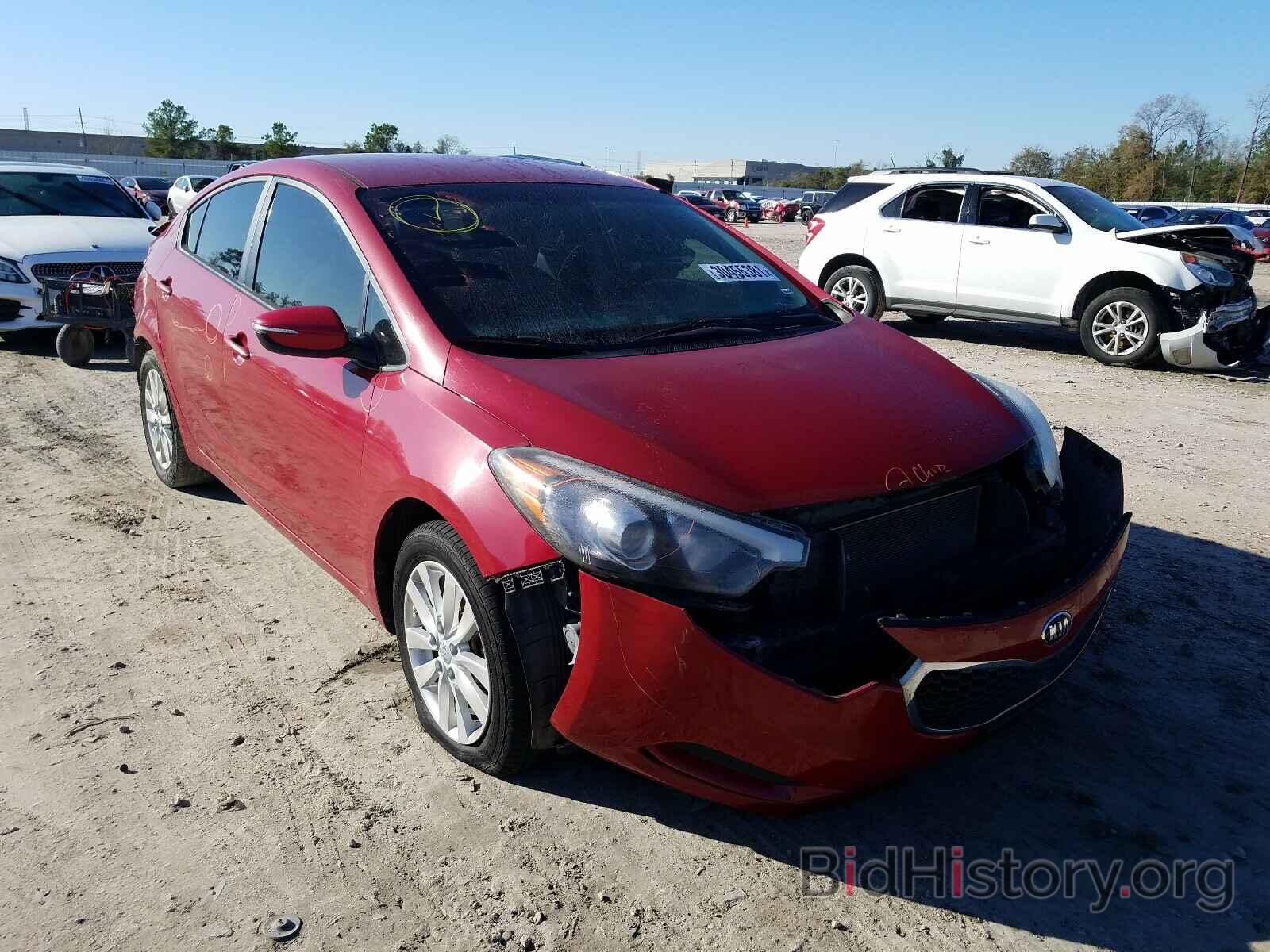 Photo KNAFX4A64E5137403 - KIA FORTE 2014