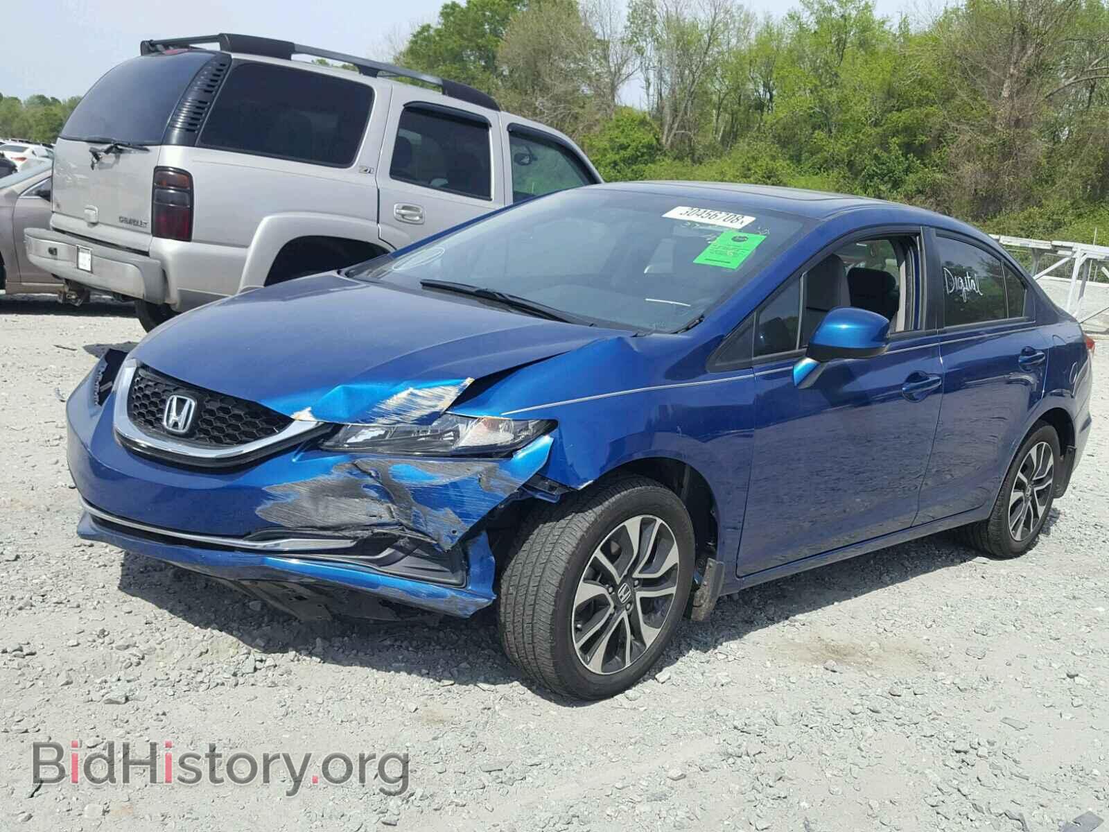 2013 HONDA CIVIC - VIN: 19XFB2F86DE082617 - Фото 2