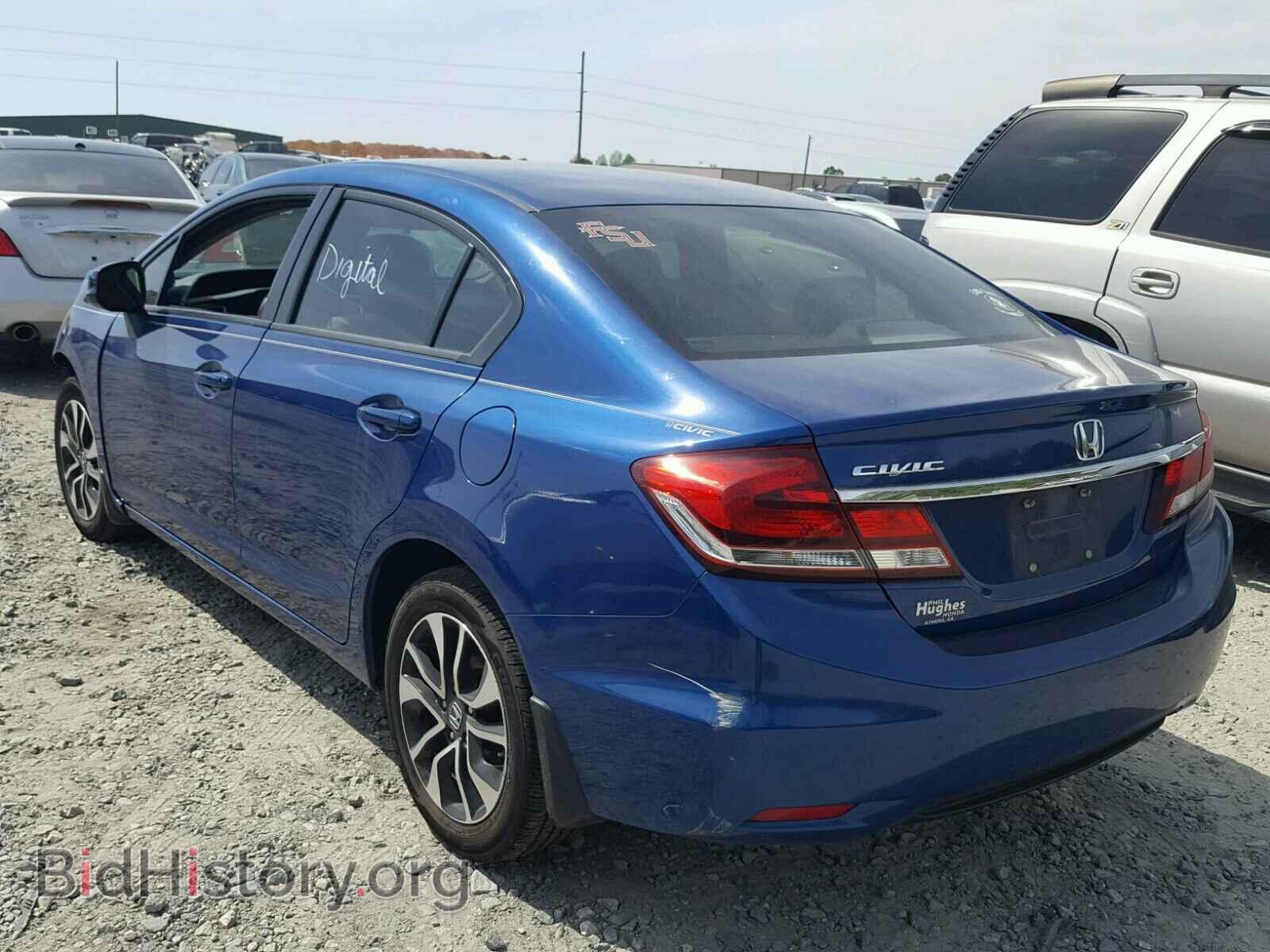 2013 HONDA CIVIC - VIN: 19XFB2F86DE082617 - Фото 3