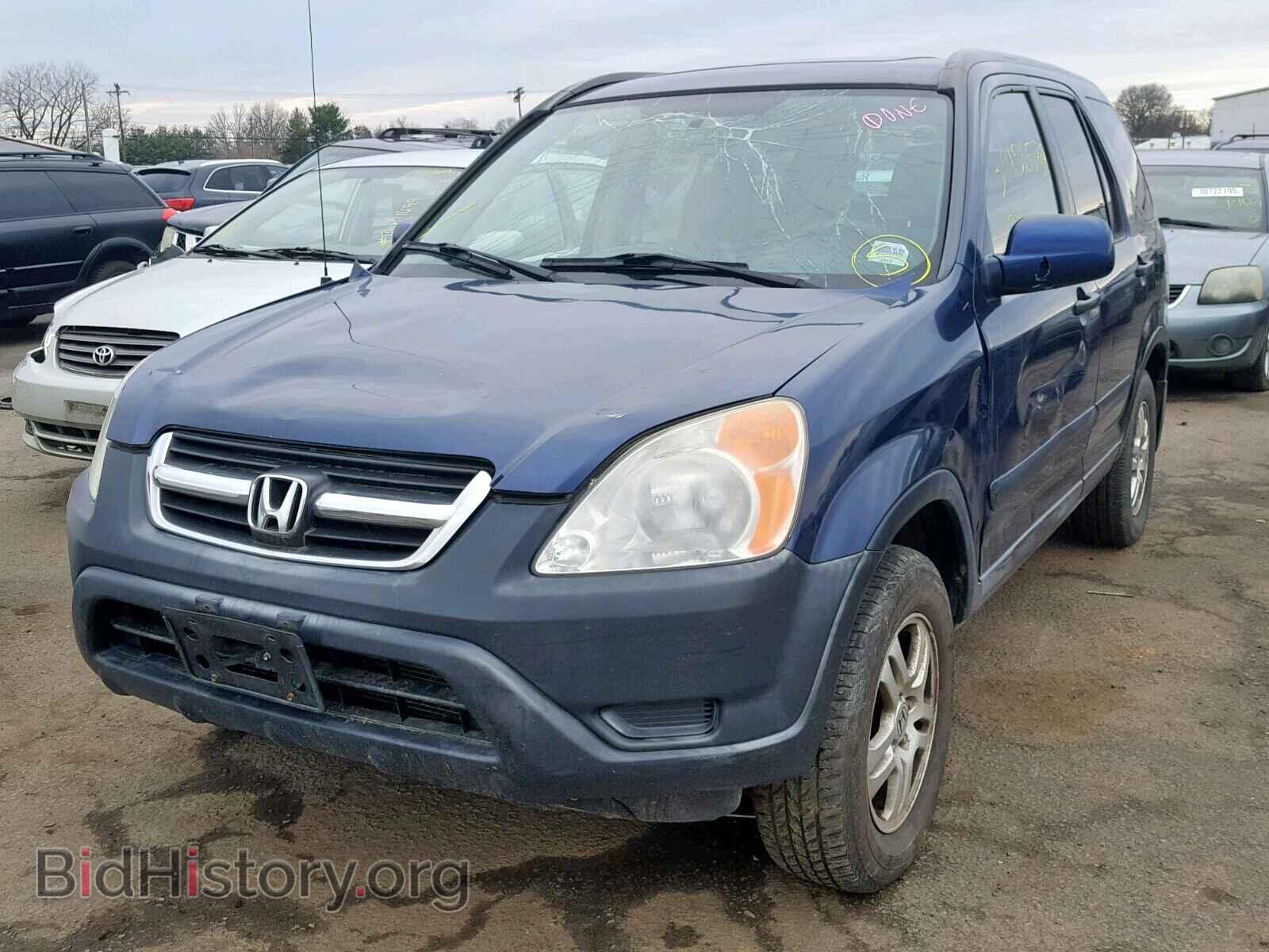 2002 HONDA CR-V EX - VIN: JHLRD78842C045140 - Фото 2