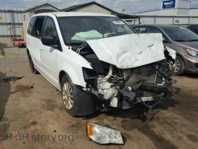 2013 Dodge CARAVAN Grand Cara, белый — VIN 2C4RDGBG4DR814050, Copart