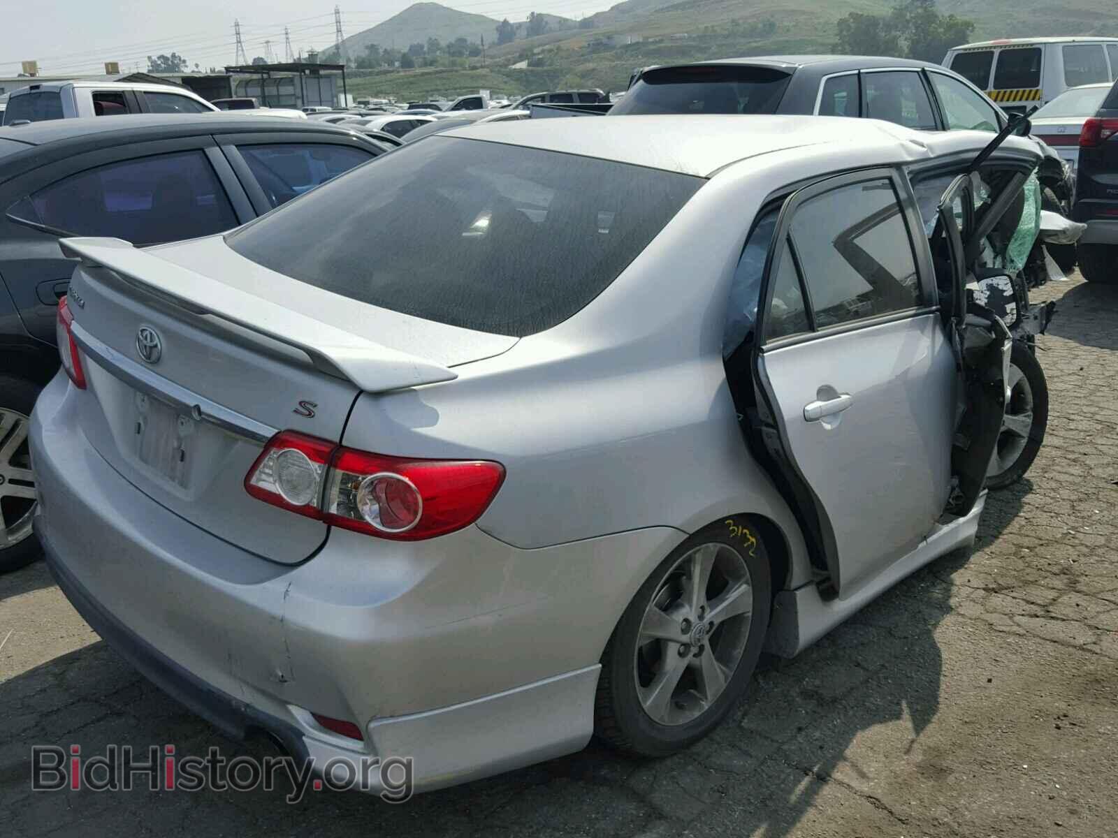 2011 TOYOTA COROLLA BA - VIN: 2T1BU4EE2BC619068 - Фото 4