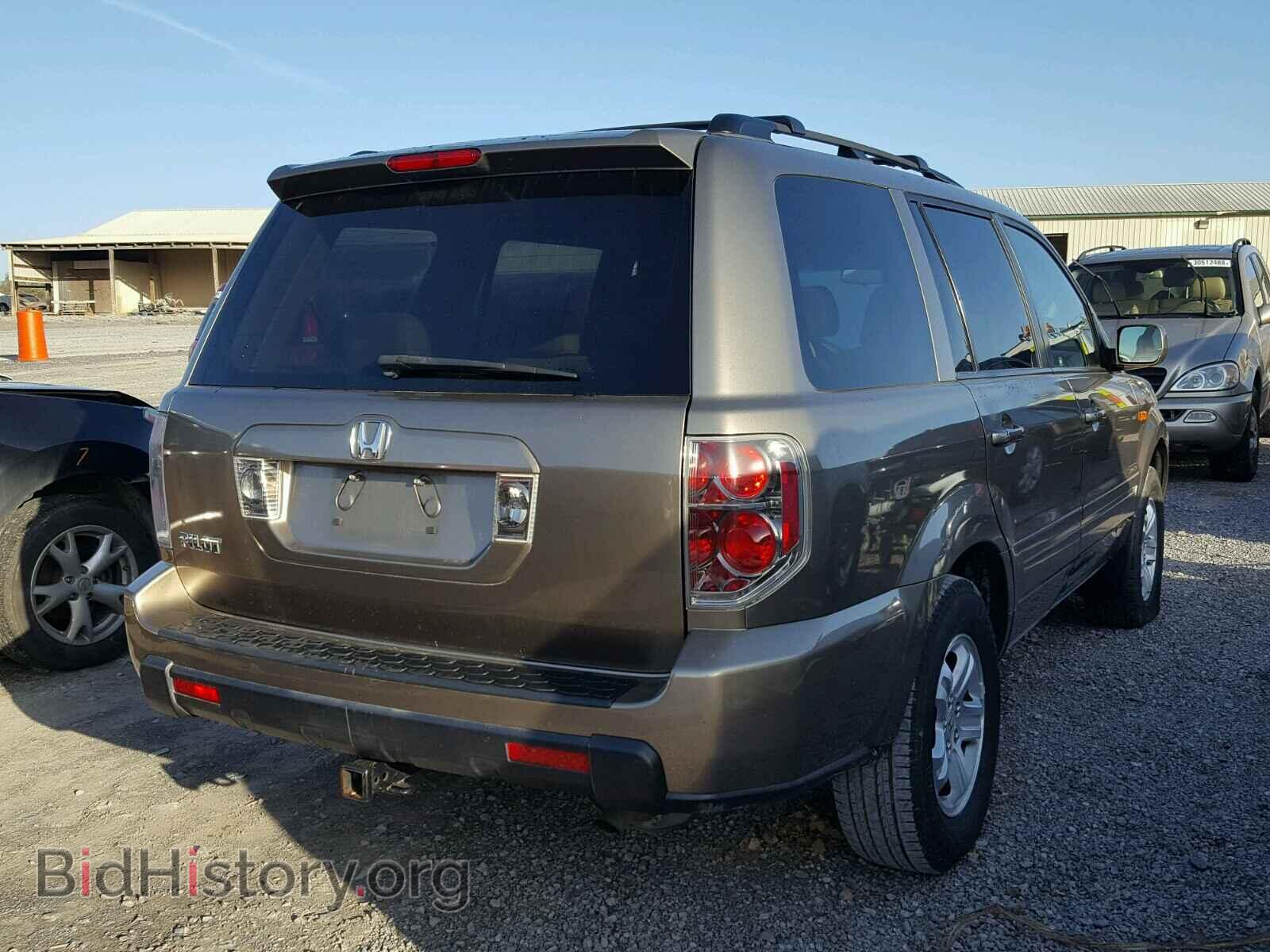 2008 HONDA PILOT - VIN: 5FNYF28238B009470 - Фото 4