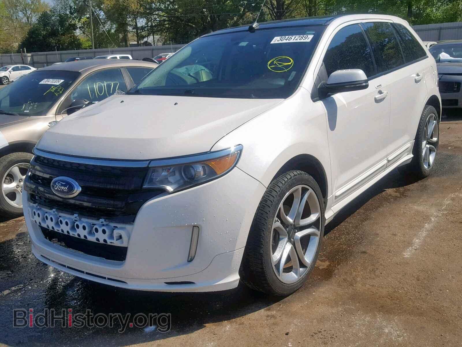 2014 FORD EDGE - VIN: 2FMDK3AK6EBA01992 - Фото 2