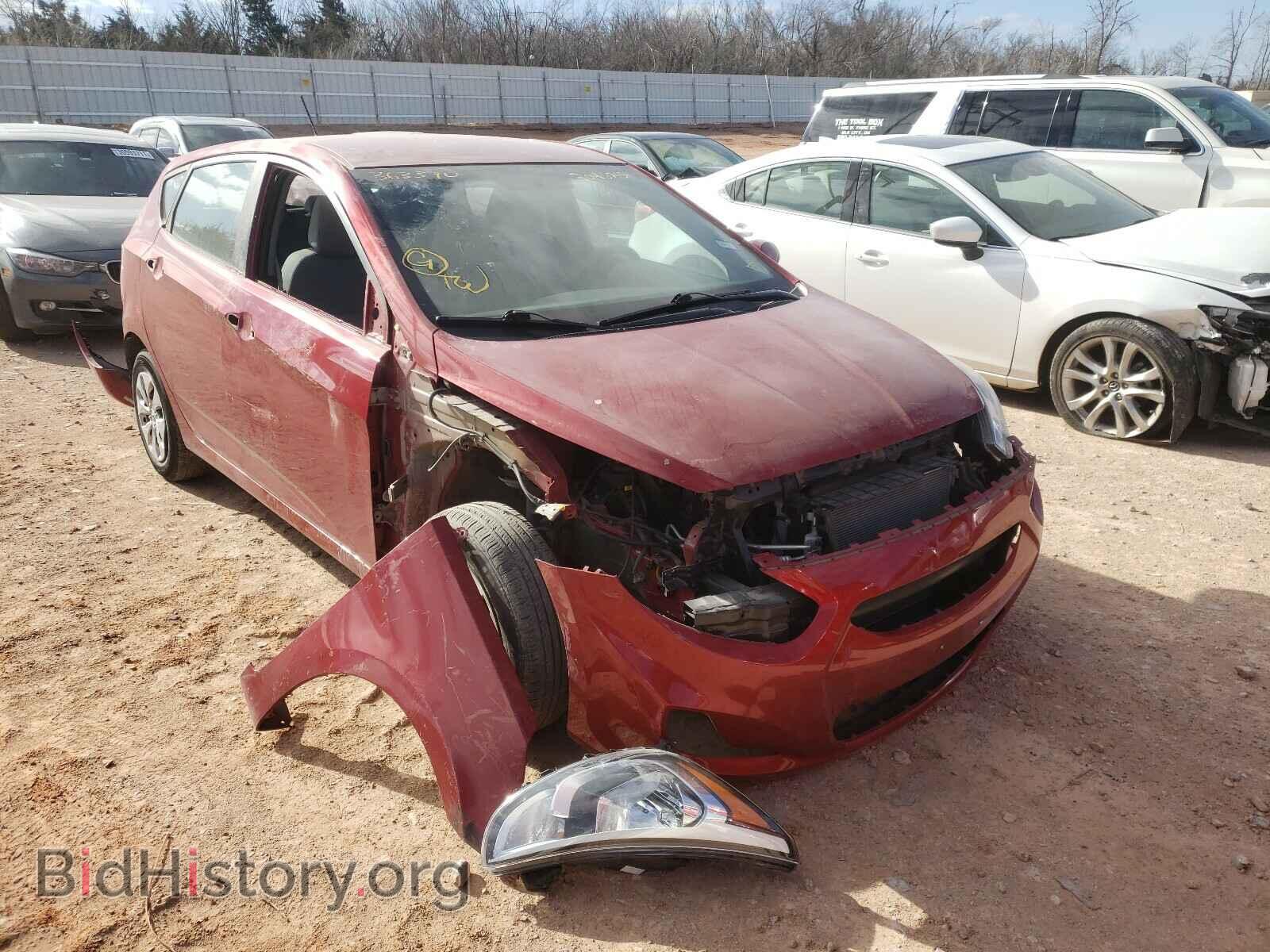 Фотография KMHCT5AE5HU363390 - HYUNDAI ACCENT 2017