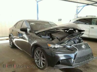 2014 Lexus IS, черный — VIN JTHCF1D20E5012056, Copart